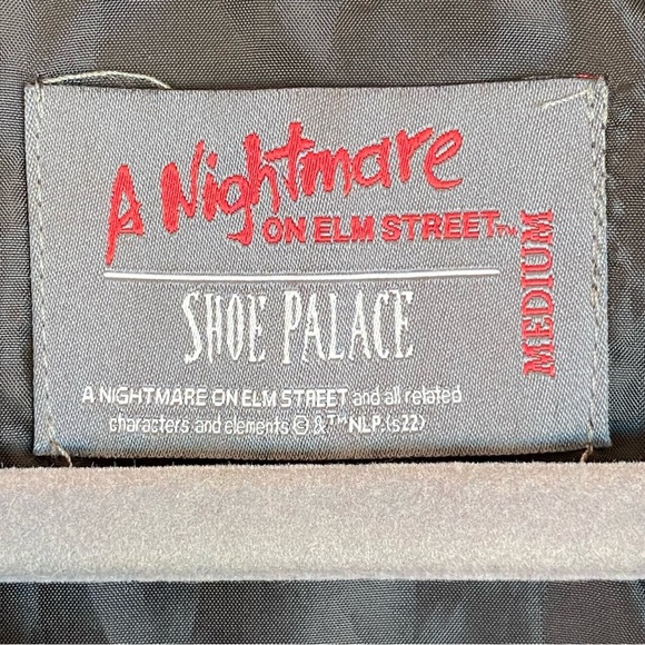 Shoe Palace Freddy Krueger Nightmare On Elm Street Jacket Halloween Horror M - Picture 6 of 8